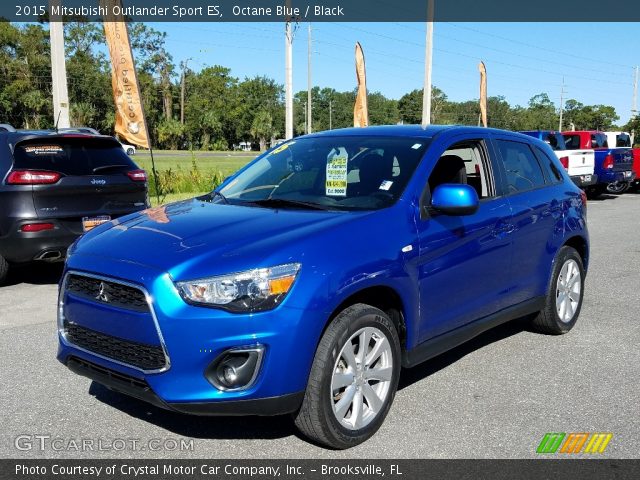2015 Mitsubishi Outlander Sport ES in Octane Blue