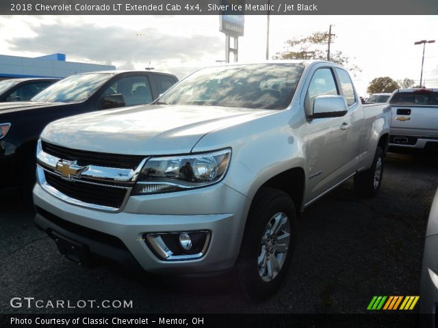 2018 Chevrolet Colorado LT Extended Cab 4x4 in Silver Ice Metallic