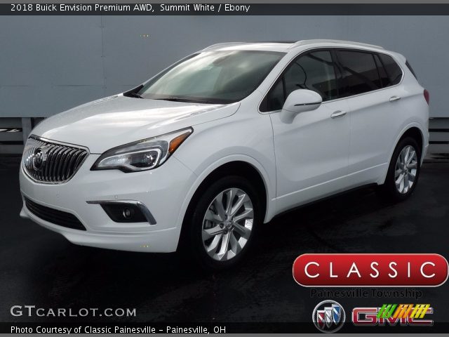2018 Buick Envision Premium AWD in Summit White