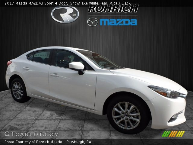 2017 Mazda MAZDA3 Sport 4 Door in Snowflake White Pearl Mica