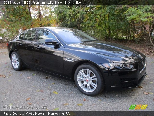 2018 Jaguar XE 25t Premium AWD in Narvik Black