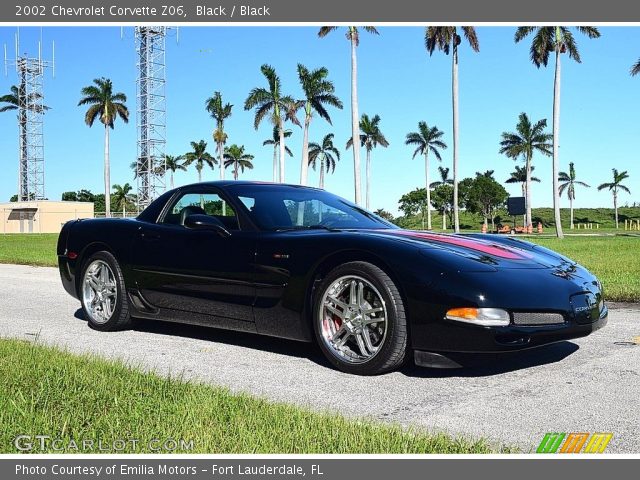 2002 Chevrolet Corvette Z06 in Black