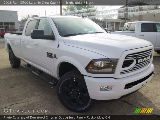 2018 Ram 3500 Laramie Crew Cab 4x4 in Bright White