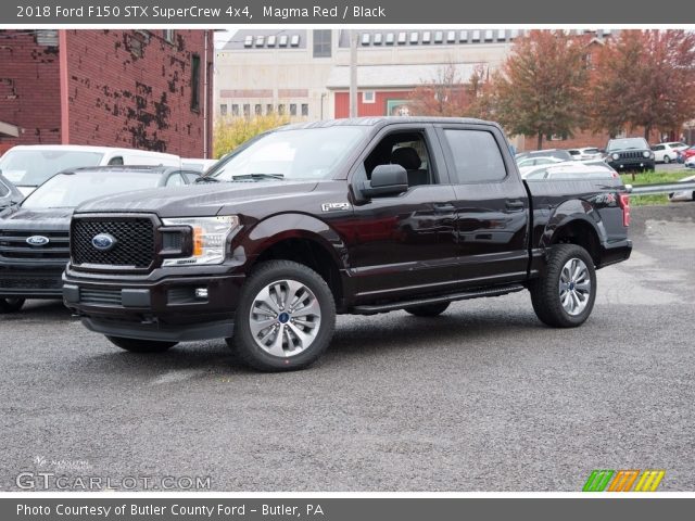 2018 Ford F150 STX SuperCrew 4x4 in Magma Red