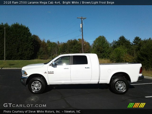 2018 Ram 2500 Laramie Mega Cab 4x4 in Bright White