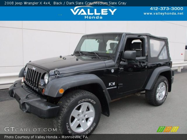 2008 Jeep Wrangler X 4x4 in Black