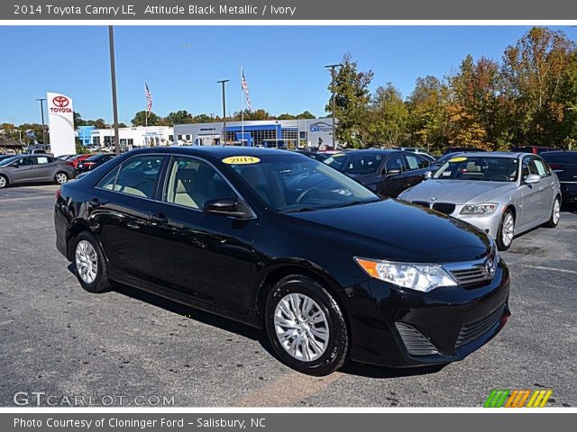 2014 Toyota Camry LE in Attitude Black Metallic