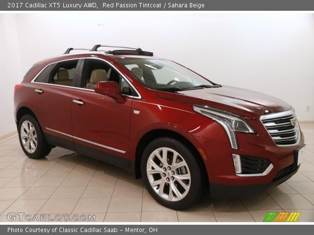 2017 Cadillac XT5 Luxury AWD in Red Passion Tintcoat