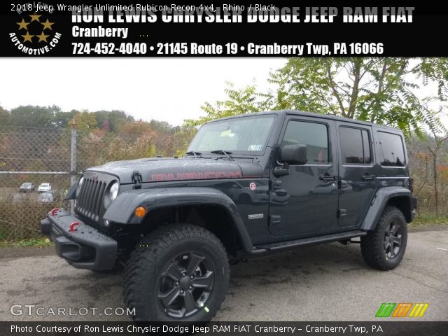 2018 Jeep Wrangler Unlimited Rubicon Recon 4x4 in Rhino