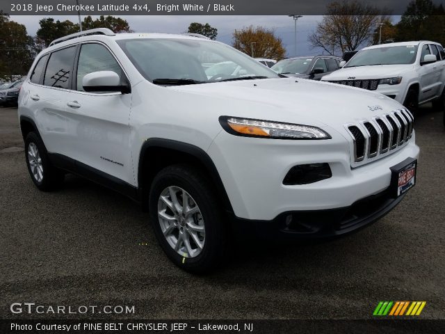 2018 Jeep Cherokee Latitude 4x4 in Bright White
