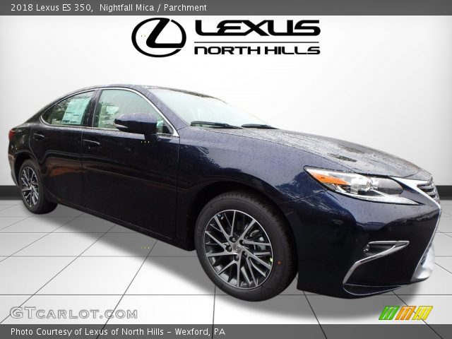 2018 Lexus ES 350 in Nightfall Mica