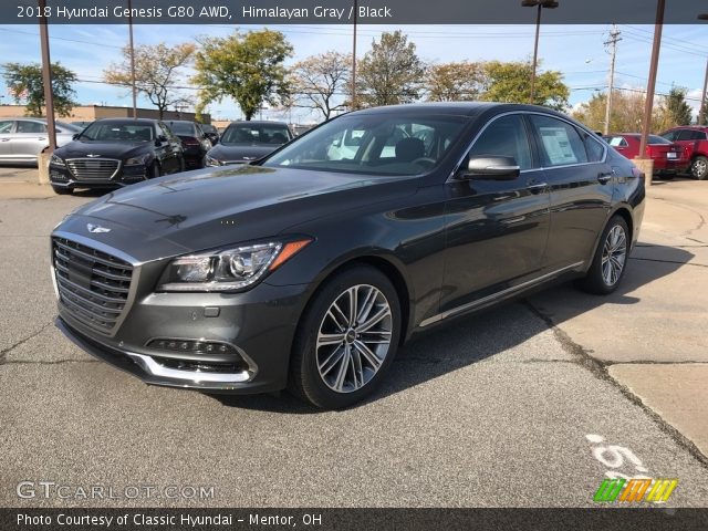 2018 Hyundai Genesis G80 AWD in Himalayan Gray