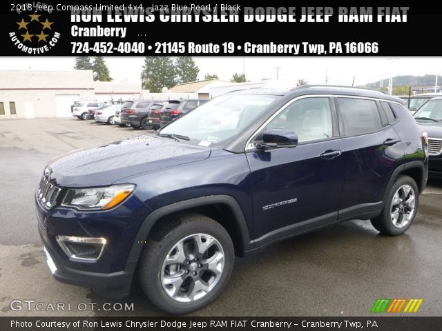2018 Jeep Compass Limited 4x4 in Jazz Blue Pearl