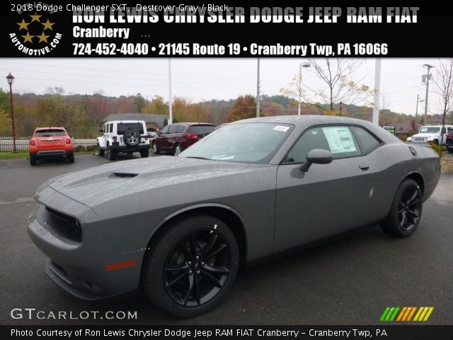 2018 Dodge Challenger SXT in Destroyer Gray