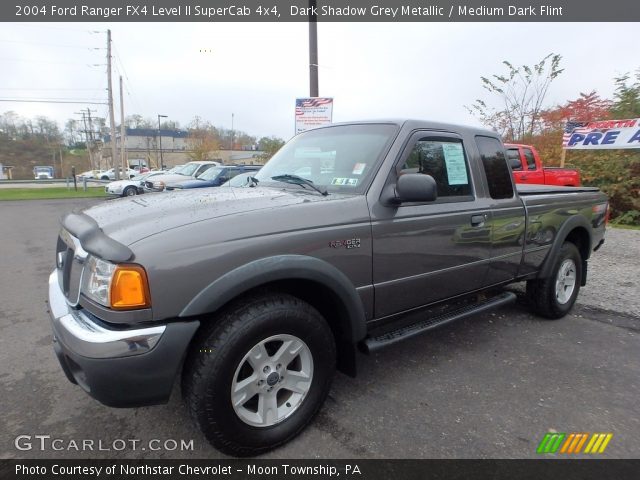2004 Ford Ranger FX4 Level II SuperCab 4x4 in Dark Shadow Grey Metallic
