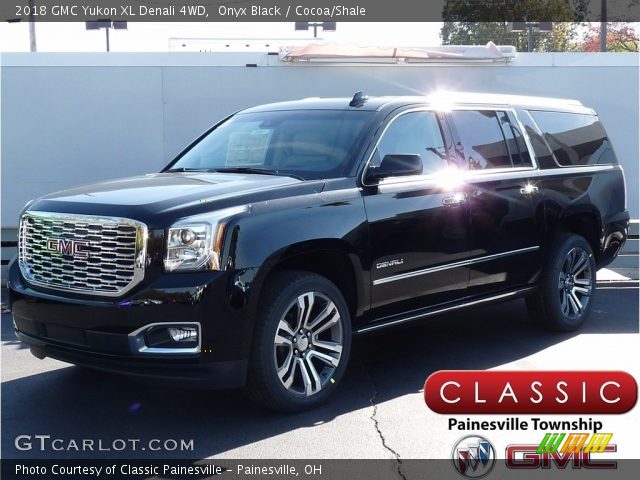 2018 GMC Yukon XL Denali 4WD in Onyx Black