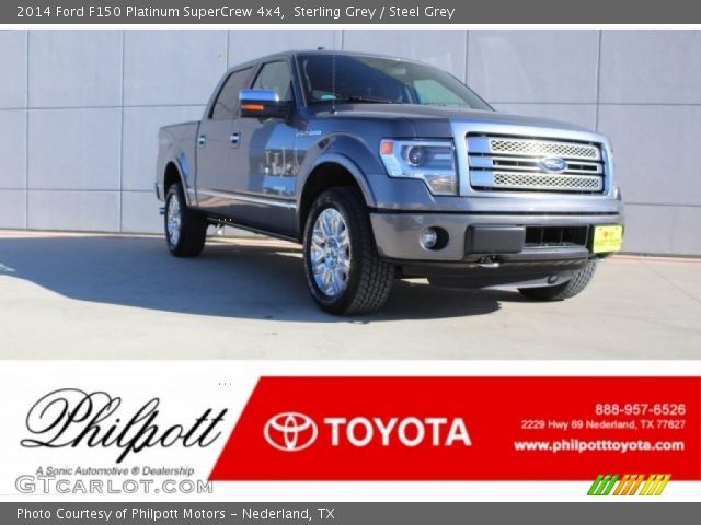 2014 Ford F150 Platinum SuperCrew 4x4 in Sterling Grey