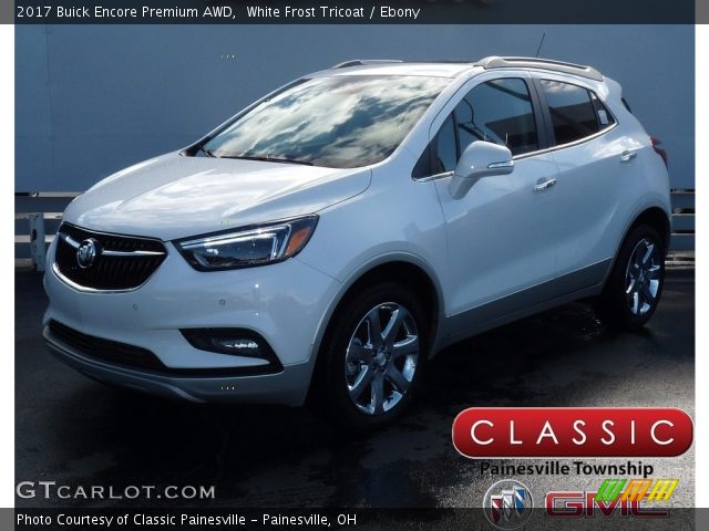 2017 Buick Encore Premium AWD in White Frost Tricoat