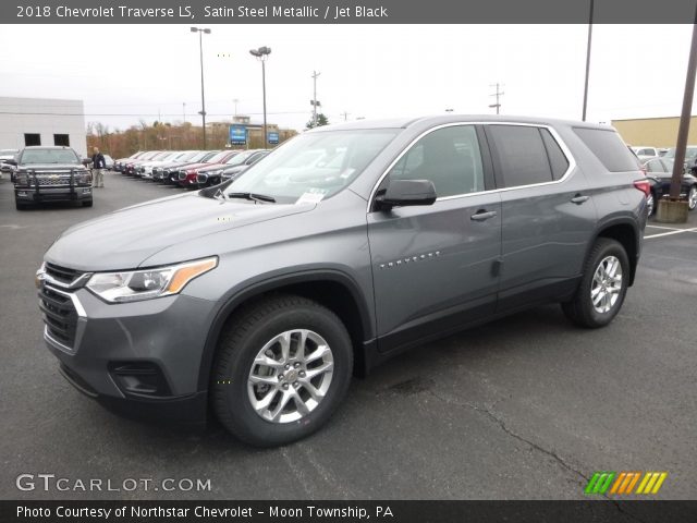 2018 Chevrolet Traverse LS in Satin Steel Metallic