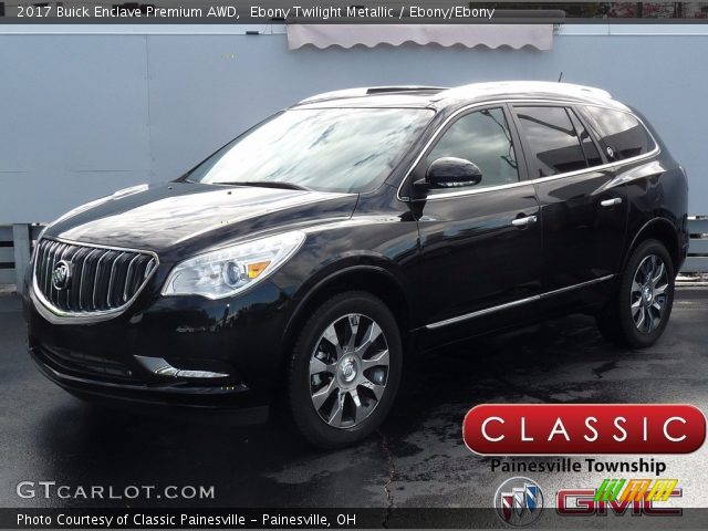 2017 Buick Enclave Premium AWD in Ebony Twilight Metallic