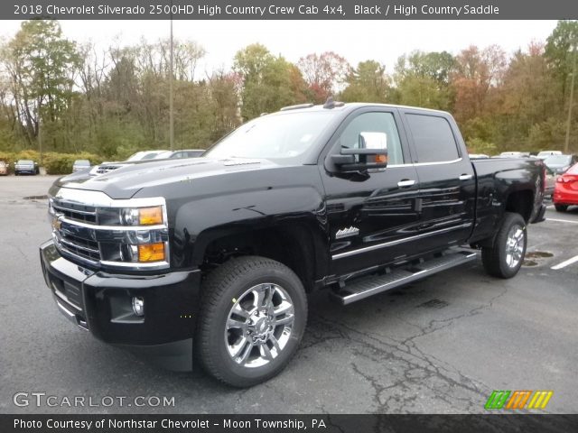 2018 Chevrolet Silverado 2500HD High Country Crew Cab 4x4 in Black