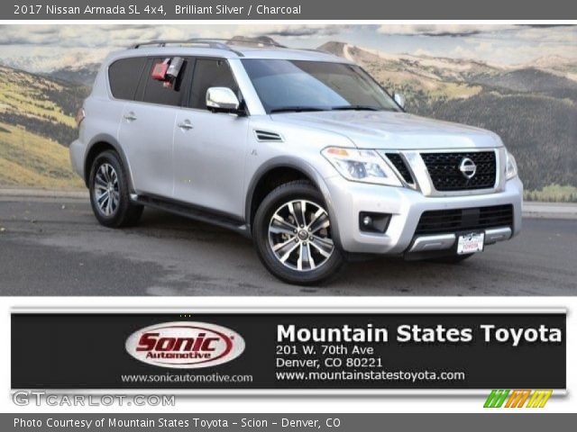 2017 Nissan Armada SL 4x4 in Brilliant Silver