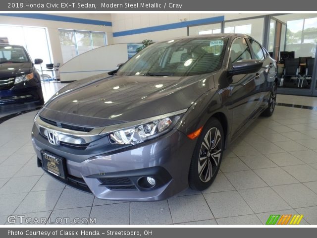 2018 Honda Civic EX-T Sedan in Modern Steel Metallic