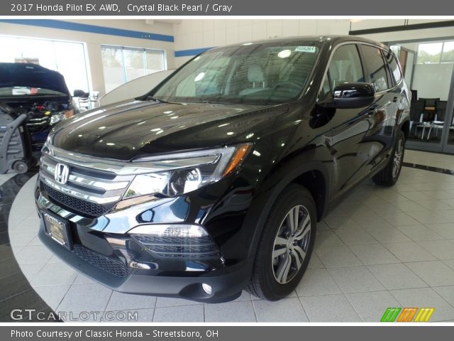 2017 Honda Pilot EX AWD in Crystal Black Pearl