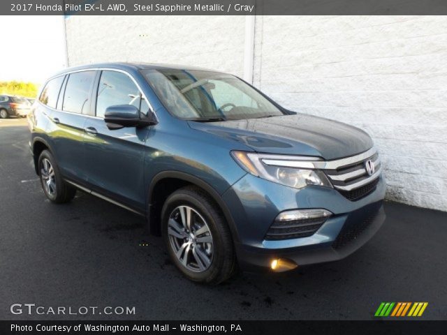 2017 Honda Pilot EX-L AWD in Steel Sapphire Metallic