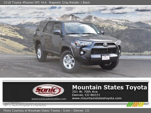 2018 Toyota 4Runner SR5 4x4 in Magnetic Gray Metallic