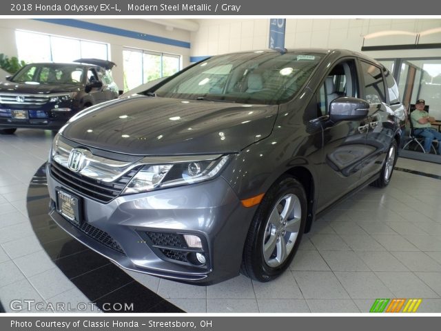 2018 Honda Odyssey EX-L in Modern Steel Metallic