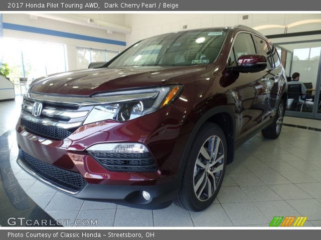2017 Honda Pilot Touring AWD in Dark Cherry Pearl
