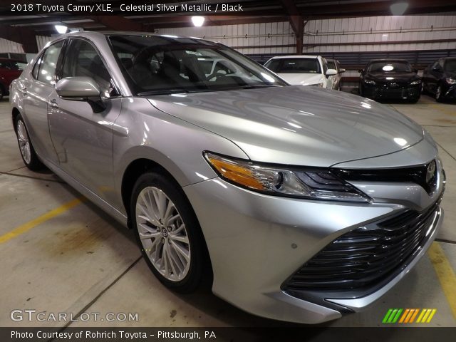 2018 Toyota Camry XLE in Celestial Silver Metallic