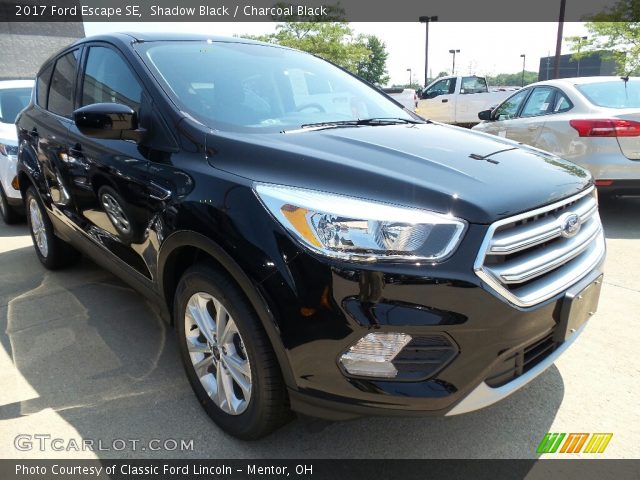 2017 Ford Escape SE in Shadow Black