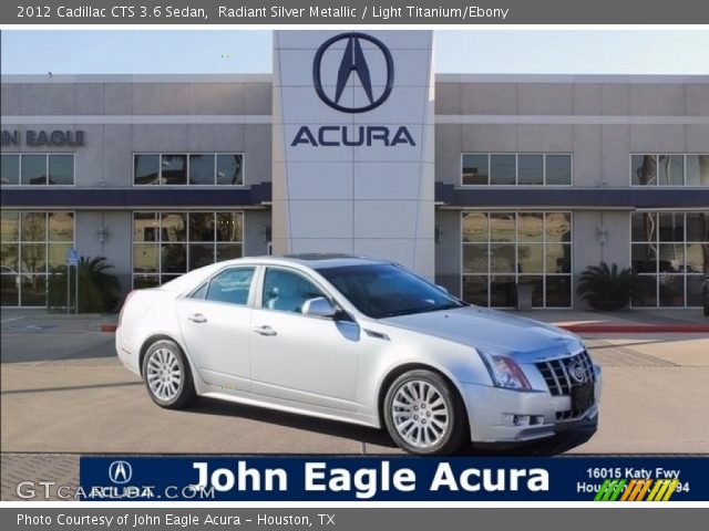 2012 Cadillac CTS 3.6 Sedan in Radiant Silver Metallic