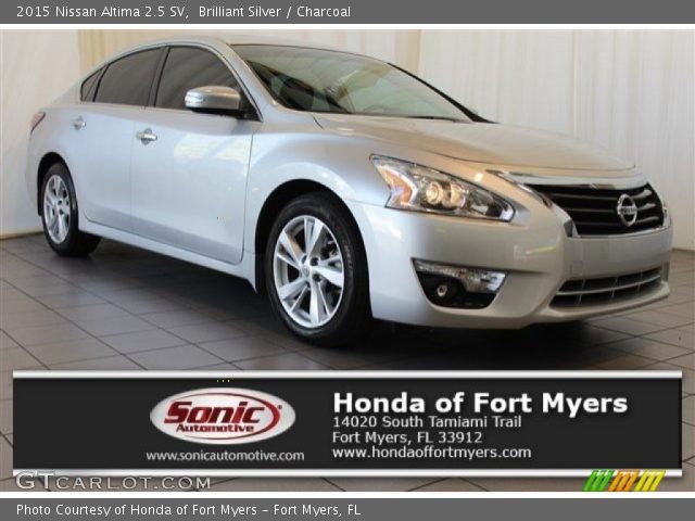 2015 Nissan Altima 2.5 SV in Brilliant Silver
