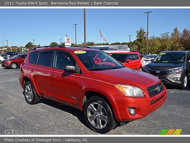 2011 Toyota RAV4 Sport in Barcelona Red Metallic
