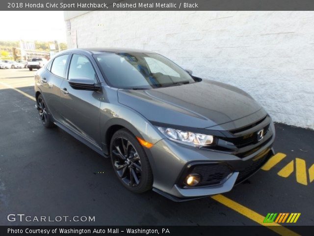 2018 Honda Civic Sport Hatchback in Polished Metal Metallic