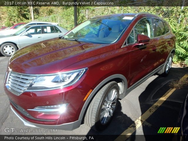 2017 Lincoln MKC Reserve AWD in Burgundy Velvet