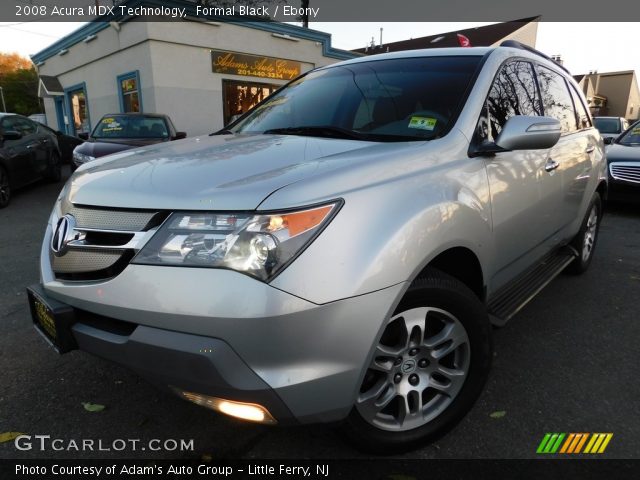 2008 Acura MDX Technology in Formal Black