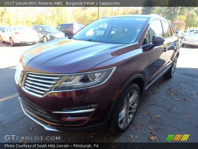 2017 Lincoln MKC Reserve AWD in Burgundy Velvet