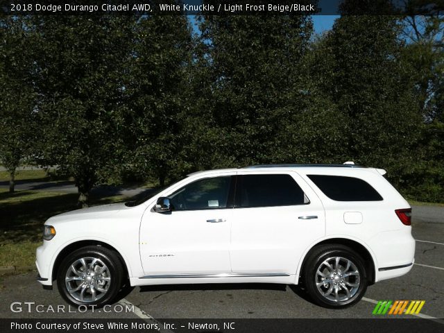 2018 Dodge Durango Citadel AWD in White Knuckle