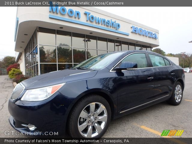 2011 Buick LaCrosse CXL in Midnight Blue Metallic