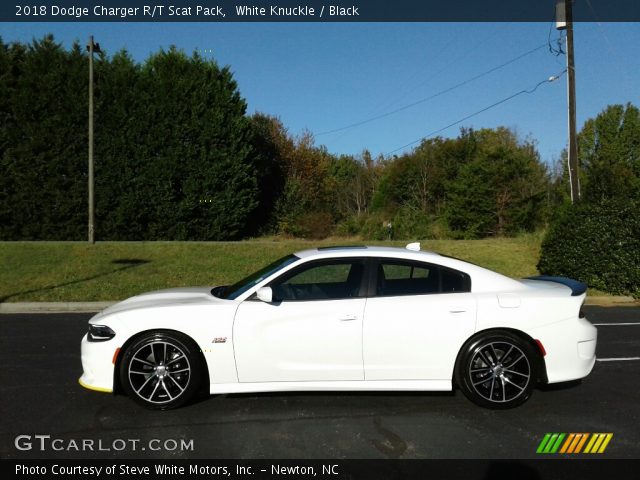 2018 Dodge Charger R/T Scat Pack in White Knuckle