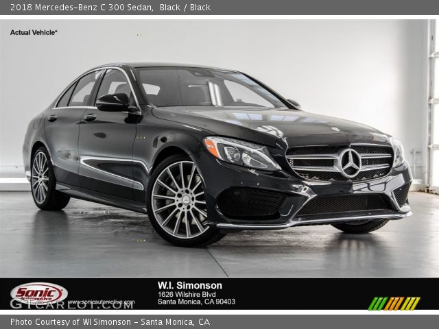 2018 Mercedes-Benz C 300 Sedan in Black