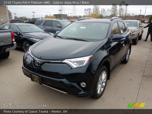 2018 Toyota RAV4 Platinum AWD in Galactic Aqua Mica