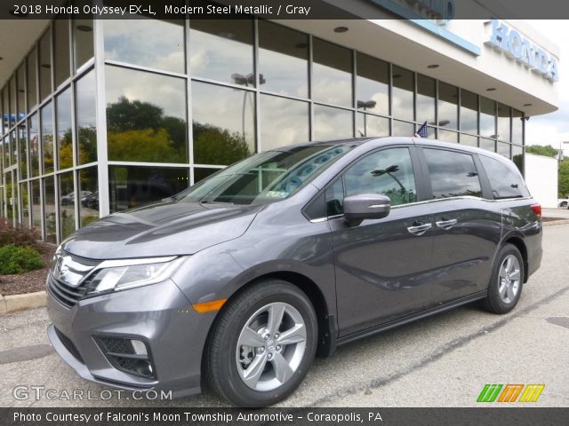 2018 Honda Odyssey EX-L in Modern Steel Metallic