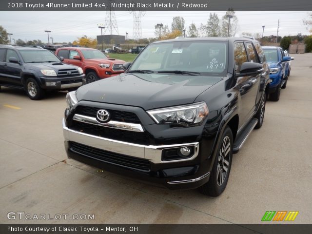 2018 Toyota 4Runner Limited 4x4 in Midnight Black Metallic