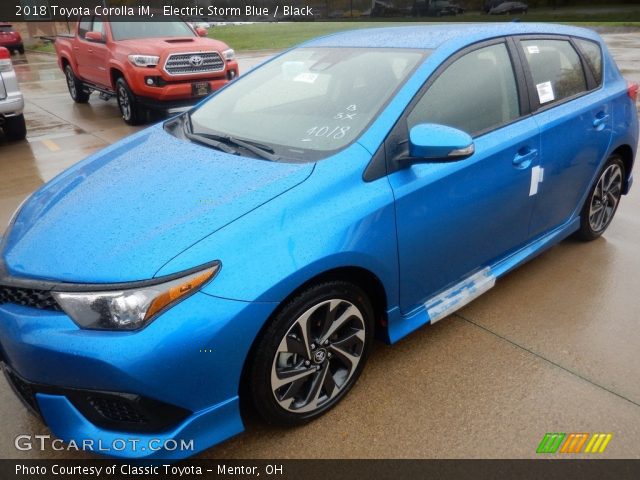 2018 Toyota Corolla iM  in Electric Storm Blue