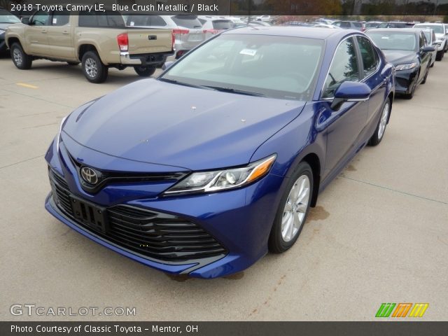 2018 Toyota Camry LE in Blue Crush Metallic